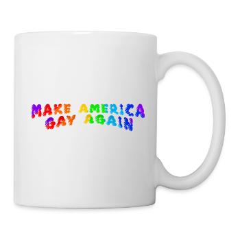 Make America Gay Again - Mug - white - Right
