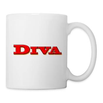 DIVA - Tasse - Weiß - Rechts