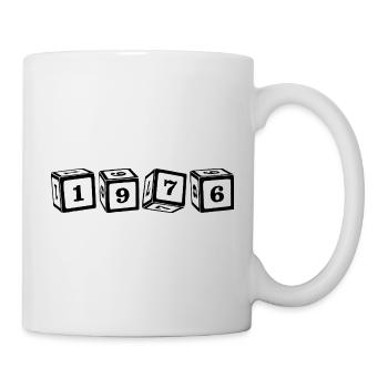 Vintage 1976 - Tasse - Weiß - Rechts