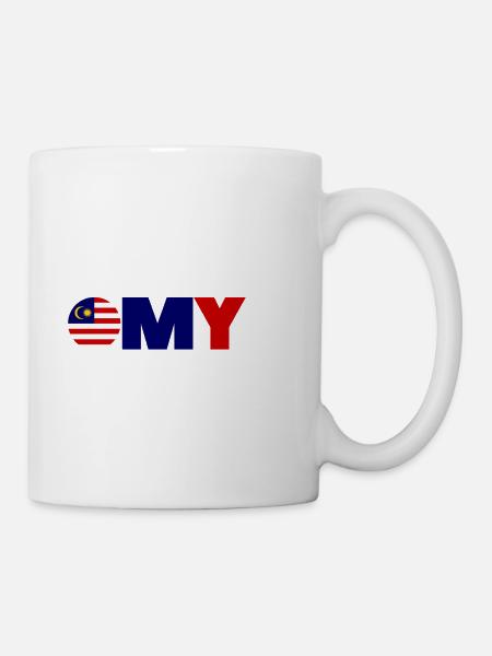 Malaysien - Tasse - Weiß