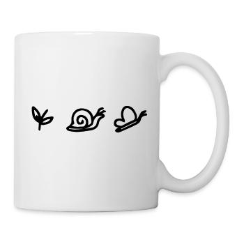 cute - Mug blanc - blanc - Droite
