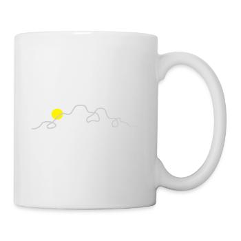 Mountains Nature Sun - Mug - white - Right