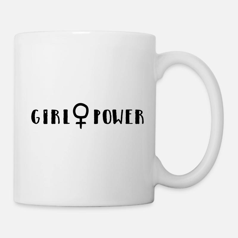 girl power - Mug - white