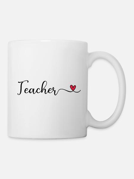 Lehrer - Tasse - Weiß