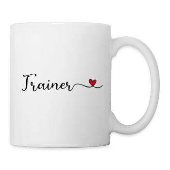 Trainer - Tasse - Weiß - Rechts