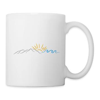Summer Summer Holidays Mountains Sun Waves - Mug - white - Right