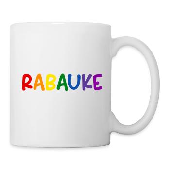 Raclin Lettres Colorées Arc-En-Ciel - Mug blanc - blanc - Droite