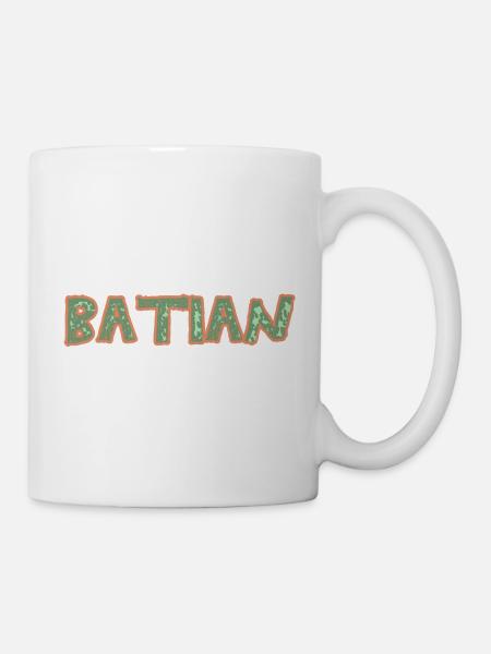Batian als Trekking - Tasse - Weiß