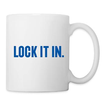 Basketball Lover Game Lock It in - Mug - white - Right