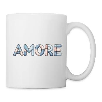 Amore Gift for Women Love Motif - Mug - white - Right