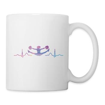 Cheerleader Cheer Mom Cheerleading - Mug - white - Right