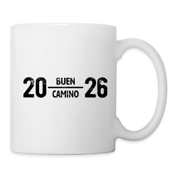Buen Camino 2026 | Jakobsweg, Pilger, Santiago - Tasse - Weiß - Rechts