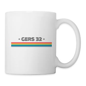 T-shirt Gers 32 Humour cadeau - Mug blanc - blanc - Droite