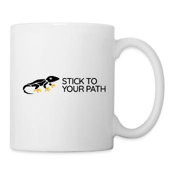 Gecko - Stick to your Path - Mug - white - Right