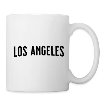 Los Angeles - Tasse - Weiß - Rechts