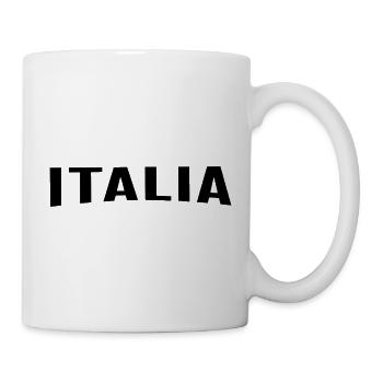 Italia - Tasse - Weiß - Rechts