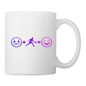 Conception du sport de pickleball pour les amateurs de pickleball - Mug blanc - blanc - Droite