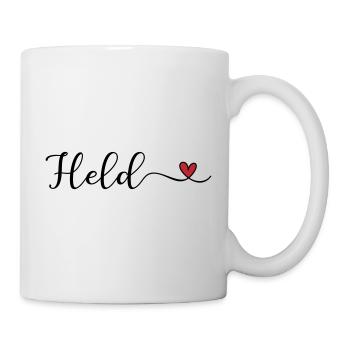 Hero at heart - Mug - white - Right