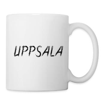 Uppsala Wildleder-Grunge-Bürstenbürste Schwarz - Tasse - Weiß - Rechts