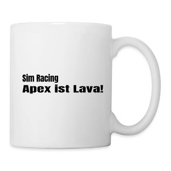 Apex ist Lava - Tasse - Weiß - Rechts