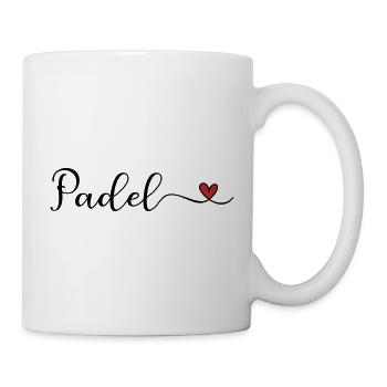 Padel Heart Design - Mug - white - Right