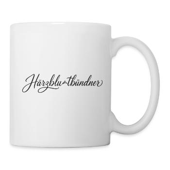 Bündner - Tasse - Weiß - Rechts