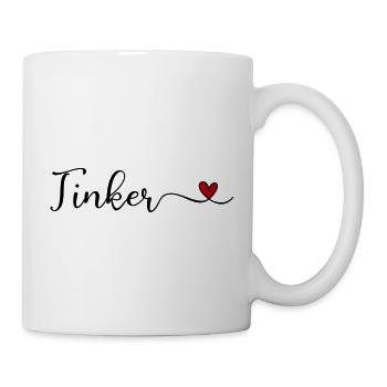 Tinker mit Herz - Tasse - Weiß - Rechts