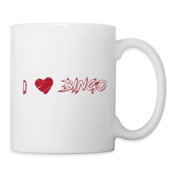 Bingo - Tasse - Weiß - Rechts