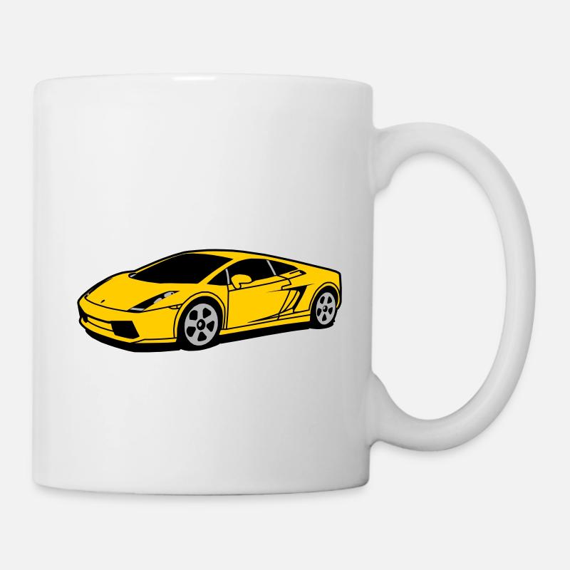 lambo - Tasse - Weiß