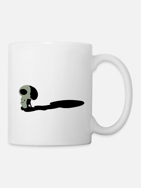 Pilzkopf - Tasse - Weiß