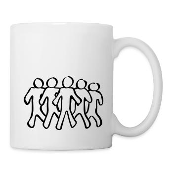 Esprit d'équipe - Mug blanc - blanc - Droite