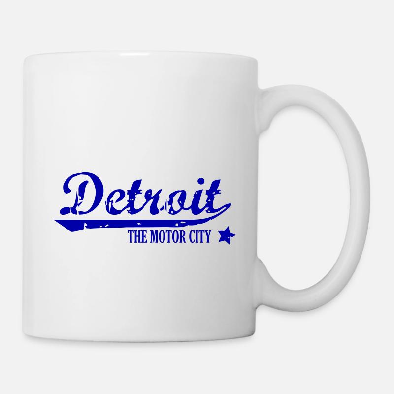 Detroit - Mug blanc - blanc