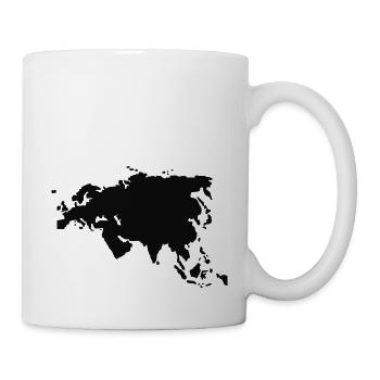 Eurasien - Tasse - Weiß - Rechts