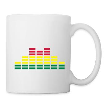 music - Mug blanc - blanc - Droite
