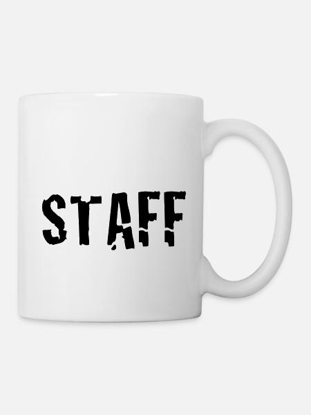 staff - Mug blanc - blanc