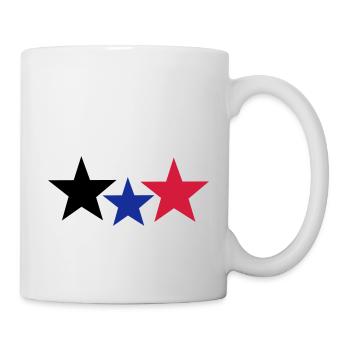 Stars - Tasse - Weiß - Rechts