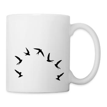 Mauersegler / swifts (1c) - Mug - white - Right
