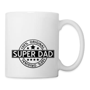 super dad - Mug - white - Right