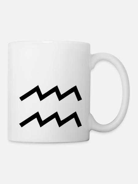 Vattumannen - Mug - white
