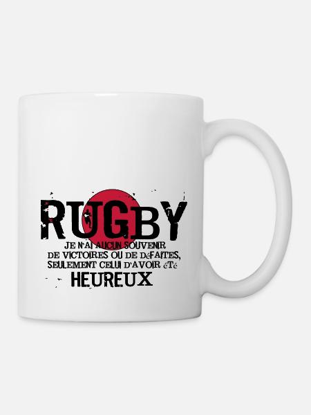 Rugby Came - Mug blanc - blanc