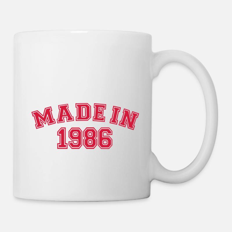 1986 - Tasse - Weiß