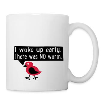 early bird - Mug - white - Right
