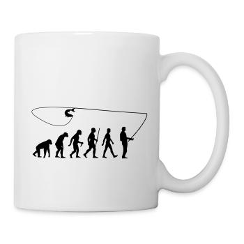 Evolution Fischer - Tasse - Weiß - Rechts