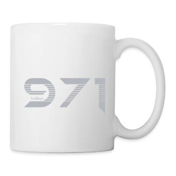 Guadeloupe 971 - Mug blanc - blanc - Droite