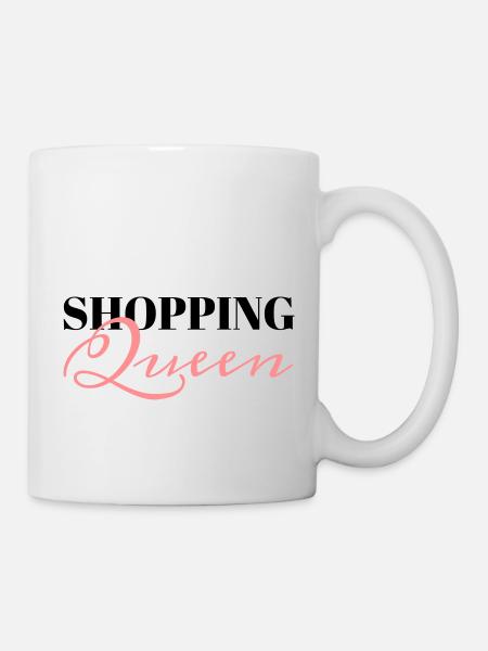 Shopping Queen - Mug - white