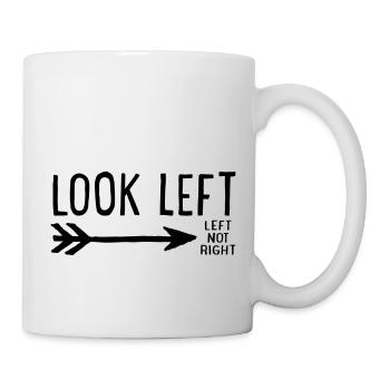 lustig - Tasse - Weiß - Rechts