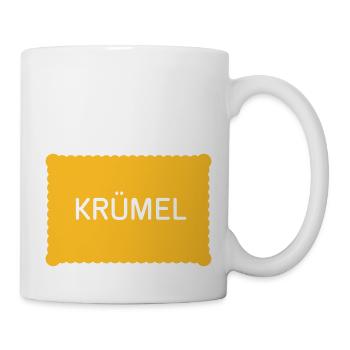 Kekskrümel - Tasse - Weiß - Rechts