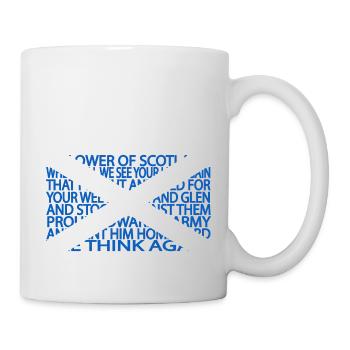 Flower of Scotland - Mug - white - Right