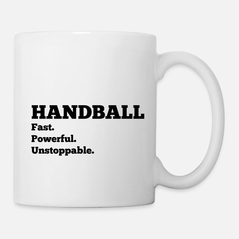 Handball - Tasse - Weiß