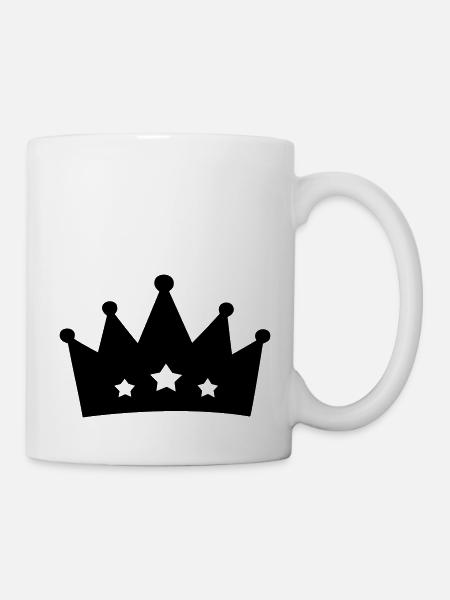 Couronne (couronne) 05.0 - Mug blanc - blanc